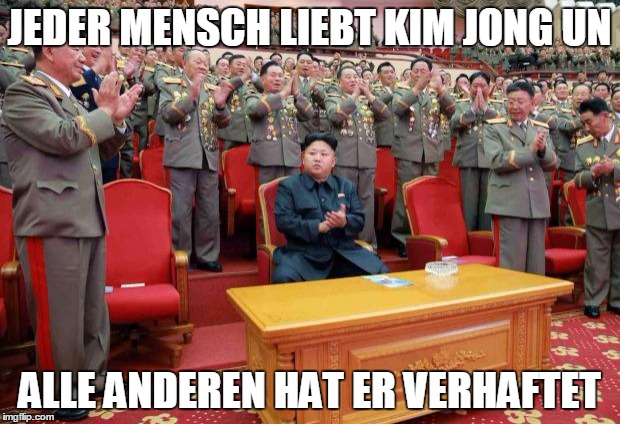 Kim Jong Un Witze