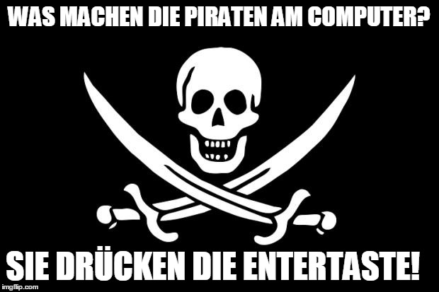 Piratenpartei Witze=